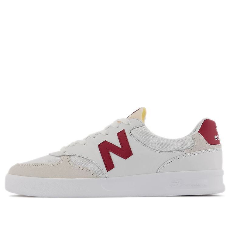 New Balance Unisex 300 Series V3 Sneakers White/Red CT300WR3