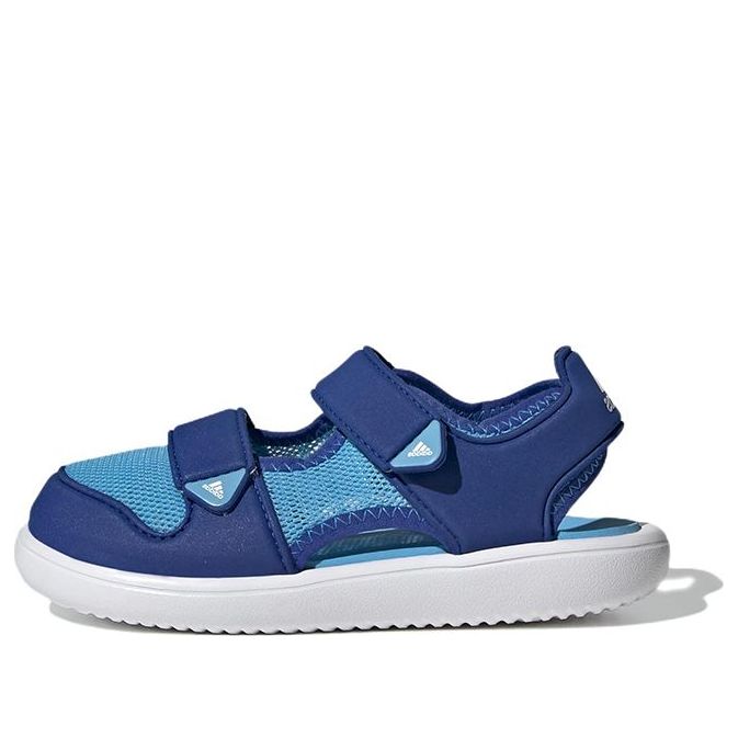 (PS) adidas Comfort Cozy Breathable Blue Sandals GZ1304