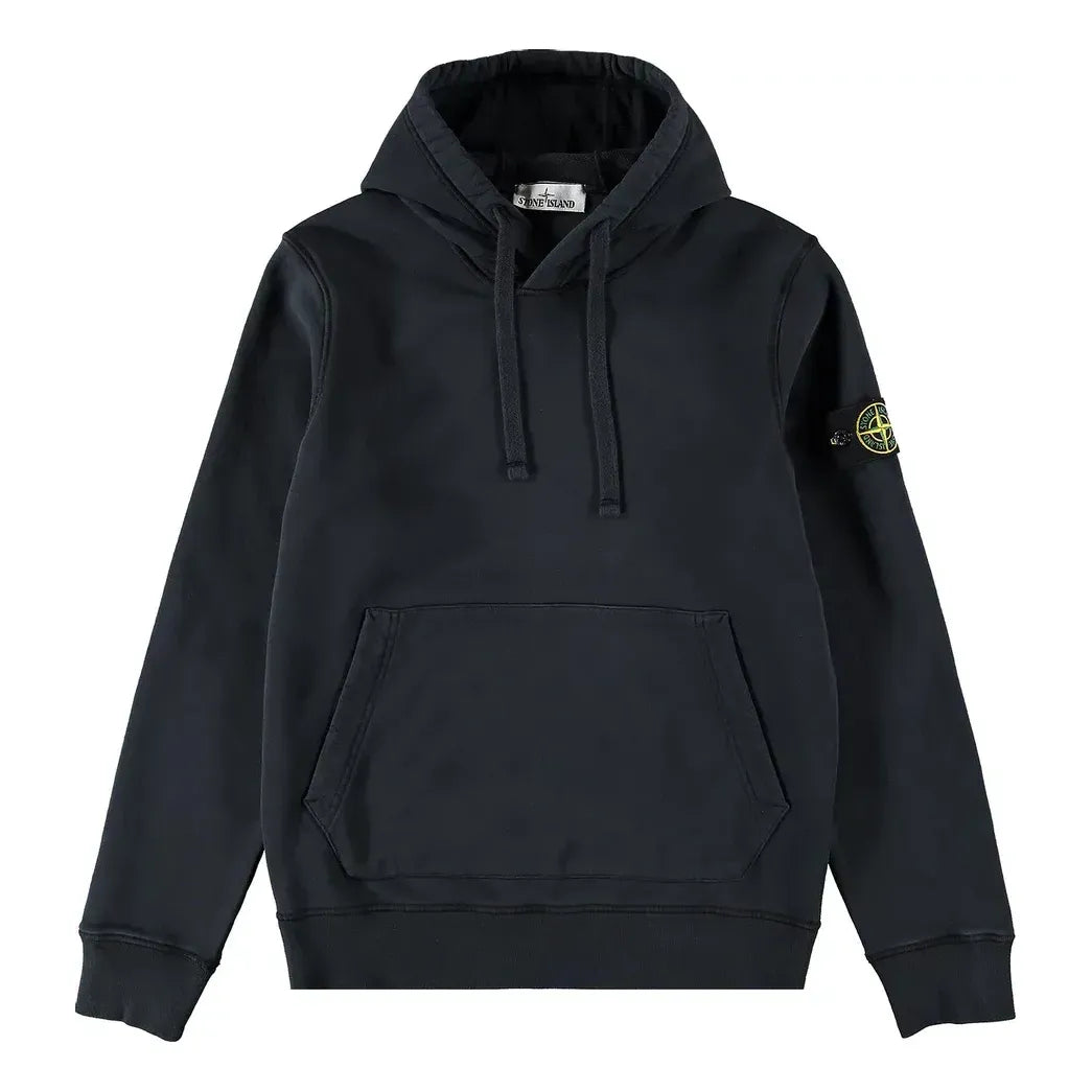 STONE ISLAND Garment Dyed Hoodie 'Navy' 741564151-V0020