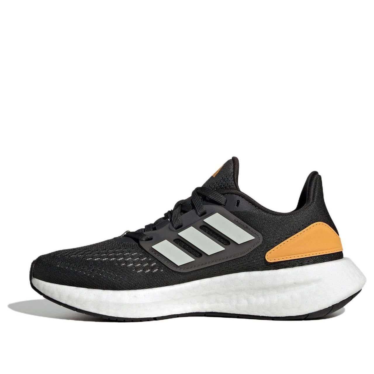 (GS) adidas PureBoost 22 'Carbon Silver Preloved Yellow' IF5544