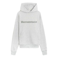 adidas x Pharrell Humanrace Logo Hoodie 'Grey Heather' HG1809