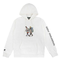 New Balance x JHl Printing Graphic Hoodie 'White' NCA89043-IV