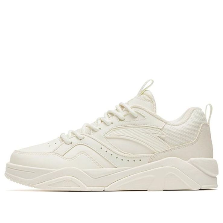 (WMNS) ANTA Flame 3 Low 'Pure White' 122248089-3
