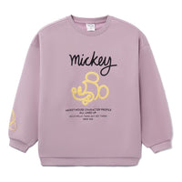 (WMNS) Li-Ning x Disney Mickey Mouse Graphic Sweatshirt 'Purple' AWDRD64-4