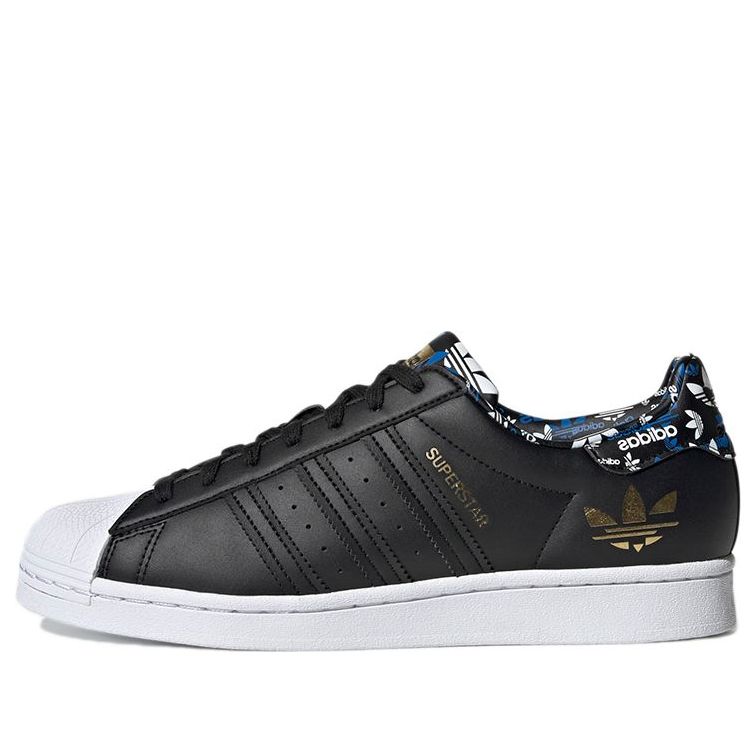 adidas Superstar 'Black Gold Metallic' H00185