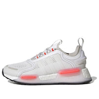 (GS) adidas NMD_V3 Shoes 'White Solar Red' GX2034