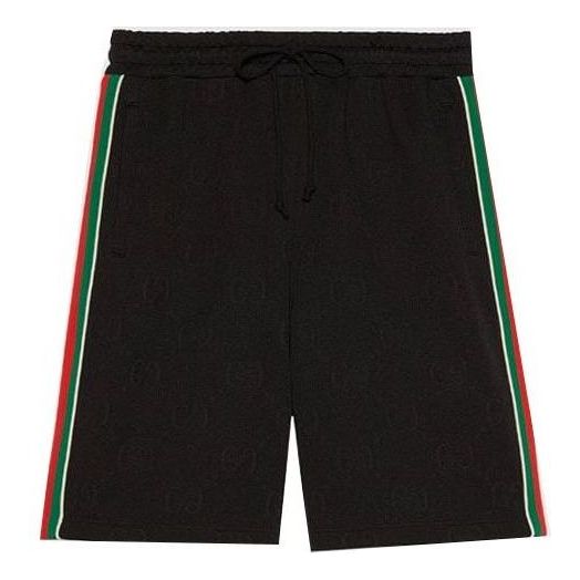 Gucci GG Jacquard Gersey Bermuda Short 'Black' 662272-XJDE9-1043