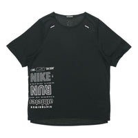 Nike Rise 365 Future Fast Nike Run Running Short Sleeve Black CK0678-010