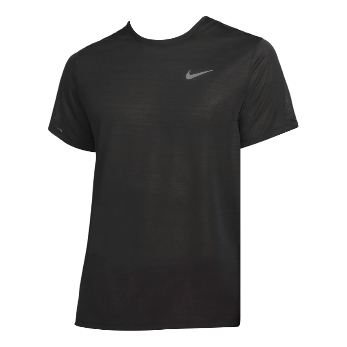 Nike Dri-FIT Miler Short-Sleeve Top 'Black' DX0875-010