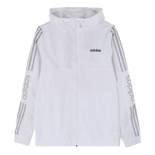 adidas neo Cozy Sports Hooded Jacket White EI4677