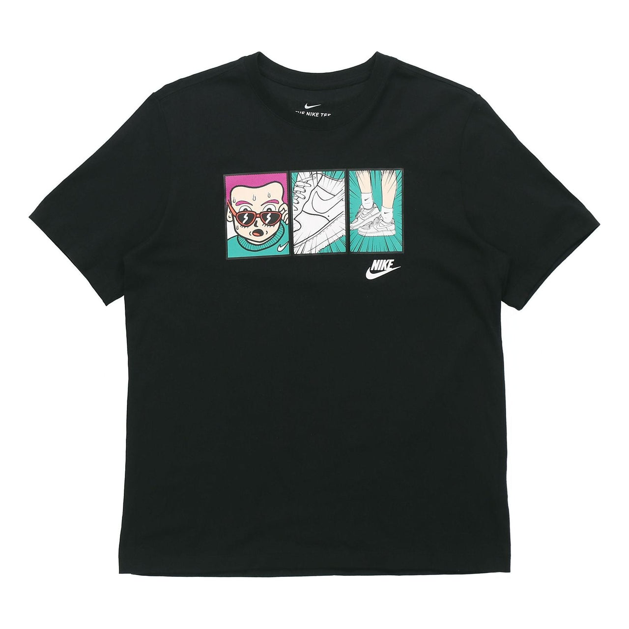 Nike Sportswear Applique T-Shirt 'Black' CT6528-010