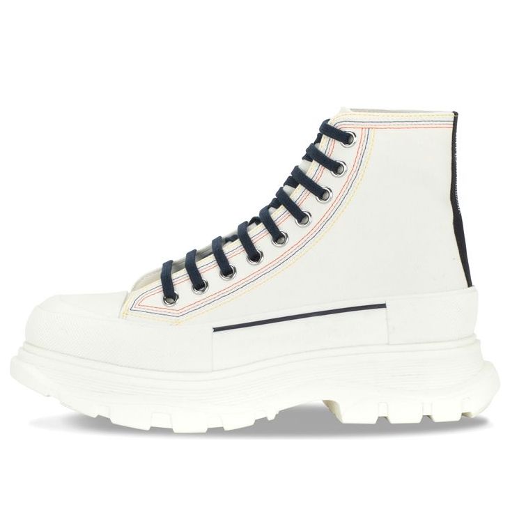 Alexander McQueen Tread Slick High Sneakers 'Off-White' 662681W4MV49791