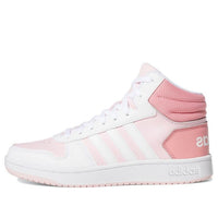 (WMNS) adidas neo Hoops 2.0 Mid Pink/White GX3832