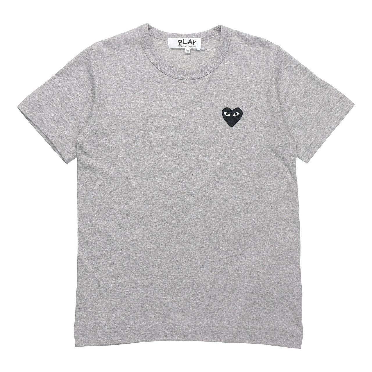(WMNS) COMME des GARCONS PLAY Small Logo Short Sleeve Tee 'Grey' AZ-T075-051-1
