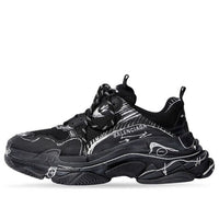 Balenciaga Triple S 'Black White' 536737W3SRB1090