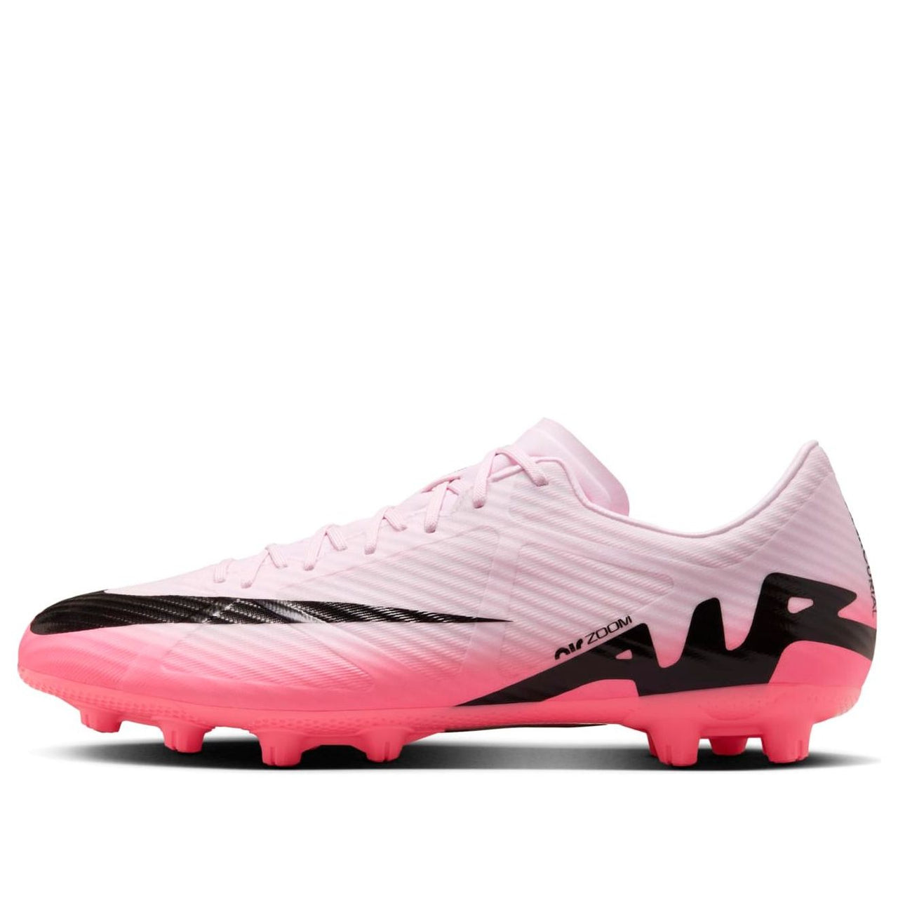 Nike Zoom Mercurial Vapor 15 Academy HG Low 'Pink Foam Black' DJ5632-601