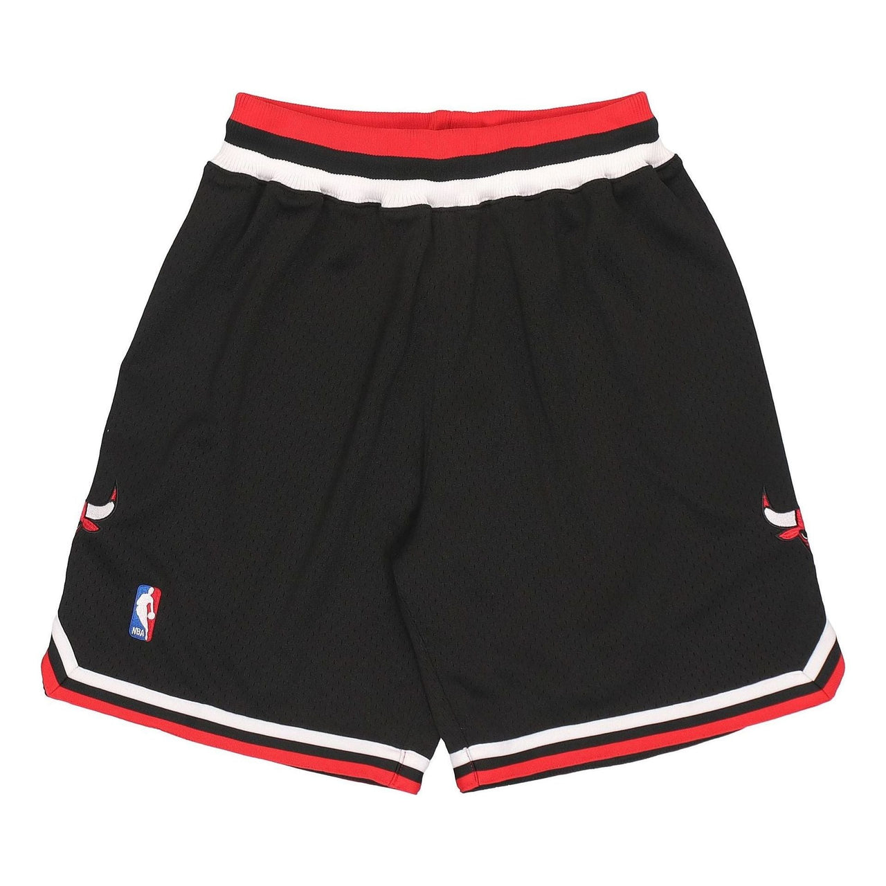 Mitchell & Ness NBA Authentic Shorts Chicago Bulls Alternate 1997-98 'Black White' ASHRGS18113-CBUBLCK97
