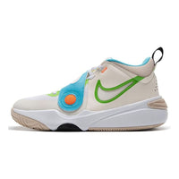 (GS) Nike Team Hustle D 11 Basketball Shoes 'Sanddrift Action Green' FN8904-131