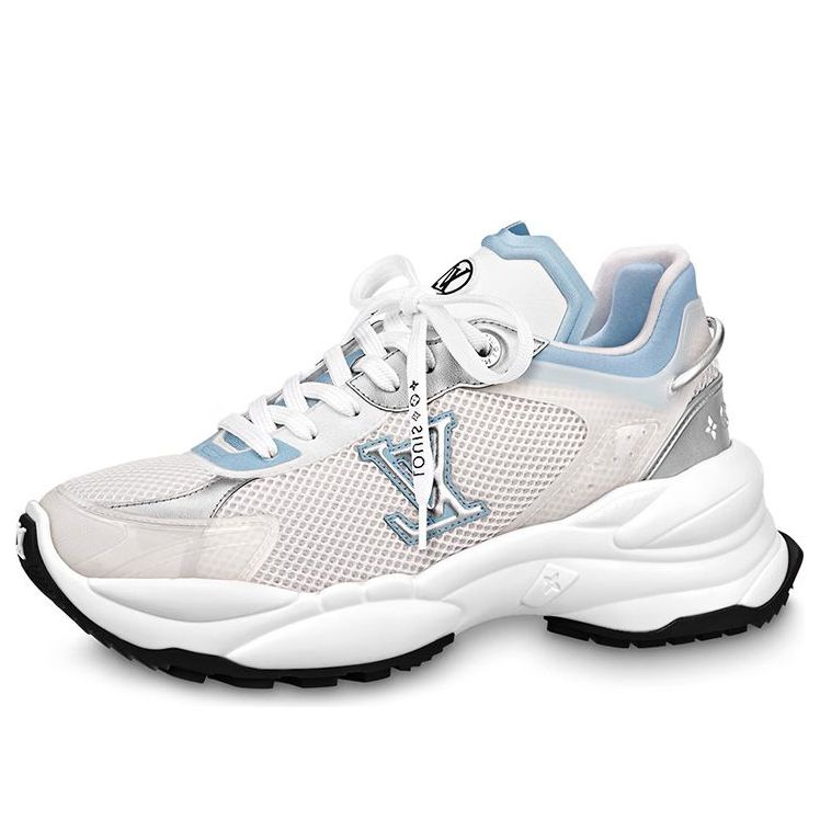 (WMNS) LOUIS VUITTON Run 55 Sneakers 'White Blue' 1ABVII