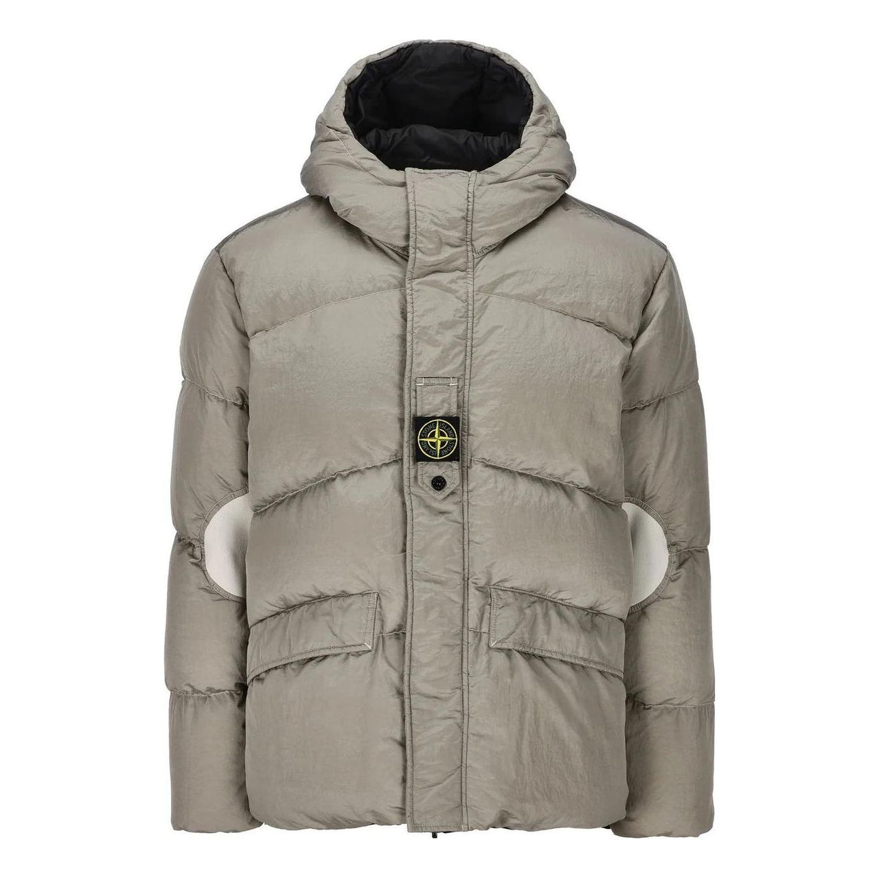 STONE ISLAND Compass-motif Down Puffer Jacket 'Grey' 791542719-V0097