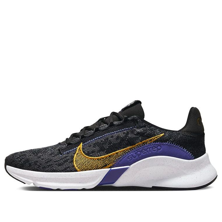 (WMNS) Nike SuperRep Go 3 Next Nature Flyknit 'Black Yellow Ochre' DQ0305-001