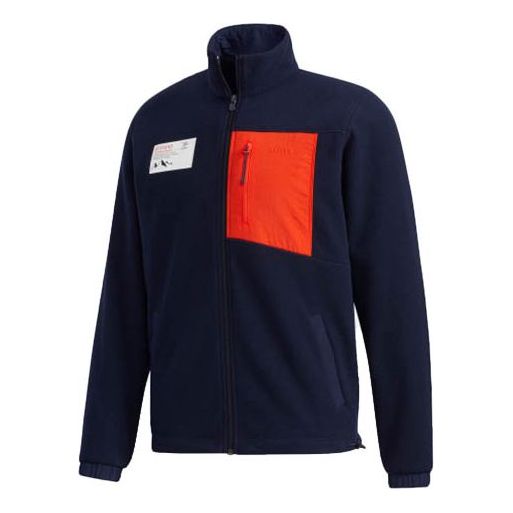 adidas neo Stand Collar Jacket Blue GM2287