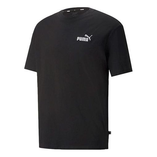 PUMA Ess+ Relaxed Tee Logo T-Shirt 'Black' 849529-01