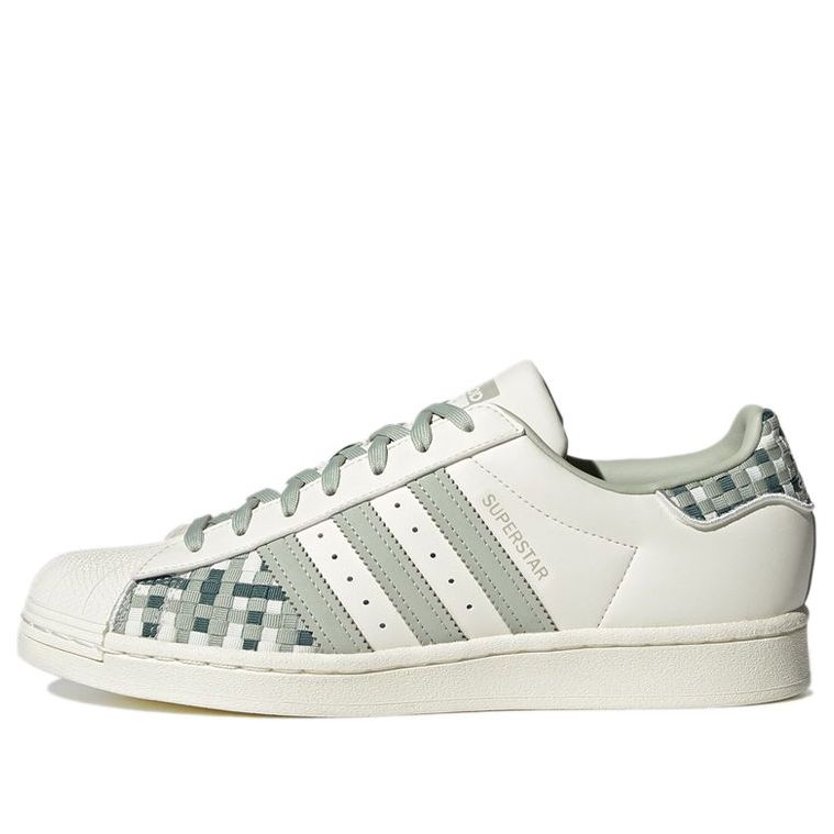 (WMNS) adidas originals Superstar 'White Green' GY4156