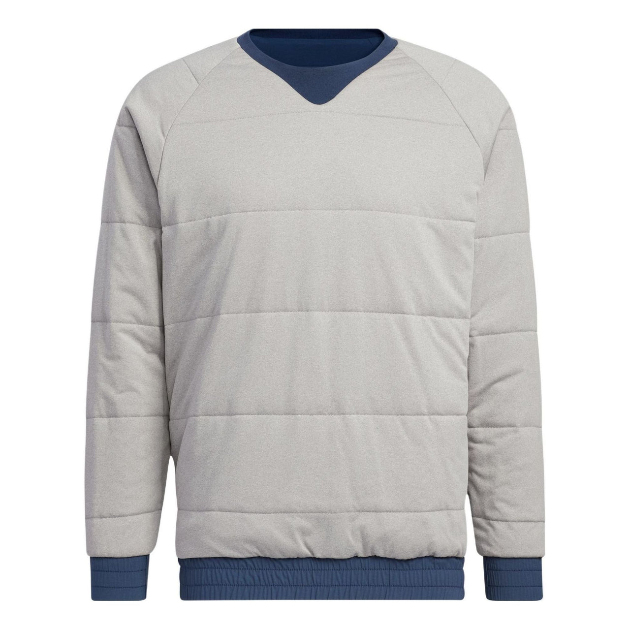 adidas Splicing Round Neck Pullover Brand  Sports Jacket Men's Navy Blue HG3259