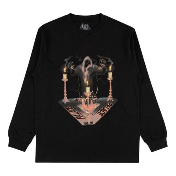 Palace Spooked Long Sleeve 'Black' P15LS030