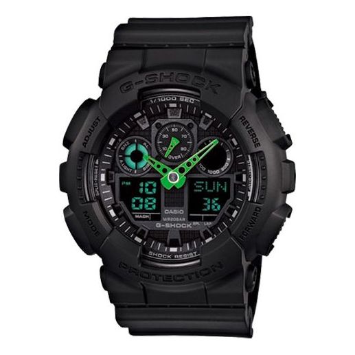 CASIO G-Shock Analog-Digital 'Black' GA-100C-1A3