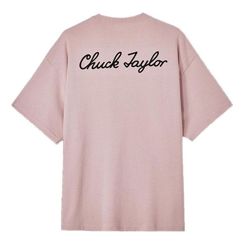 Converse Chuck Taylor Sneaker Patch Crew Neck T-Shirt 'Pink' 10023850-A01