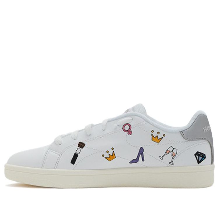(WMNS) Reebok Royal Complete Cln2 Sneakers White/Gray FY5358