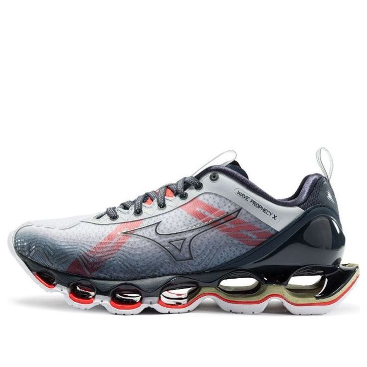 (WMNS) Mizuno Wave Prophecy X 10 'Grey Red' J1GD210029