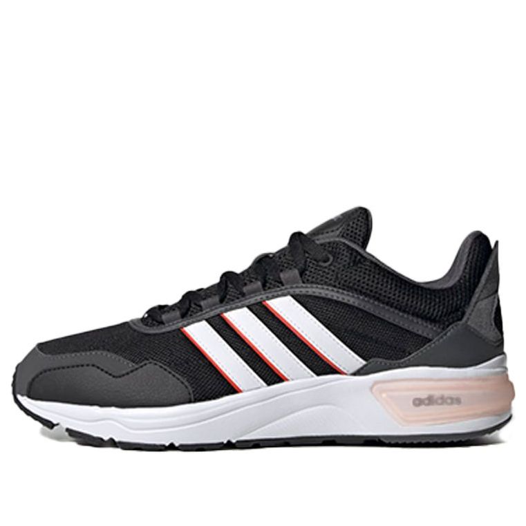 adidas neo 90S Runner 'Black White Red' FW7678
