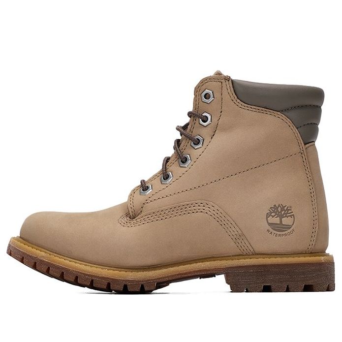 (WMNS) Timberland Waterville 6 Inch Boots 'Light Beige Nubuck' A2M26269
