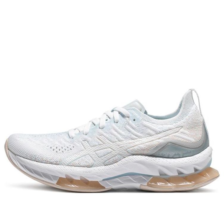 (WMNS) ASICS Kinsei Blast 'White Mineral Beige' 1012B068-101