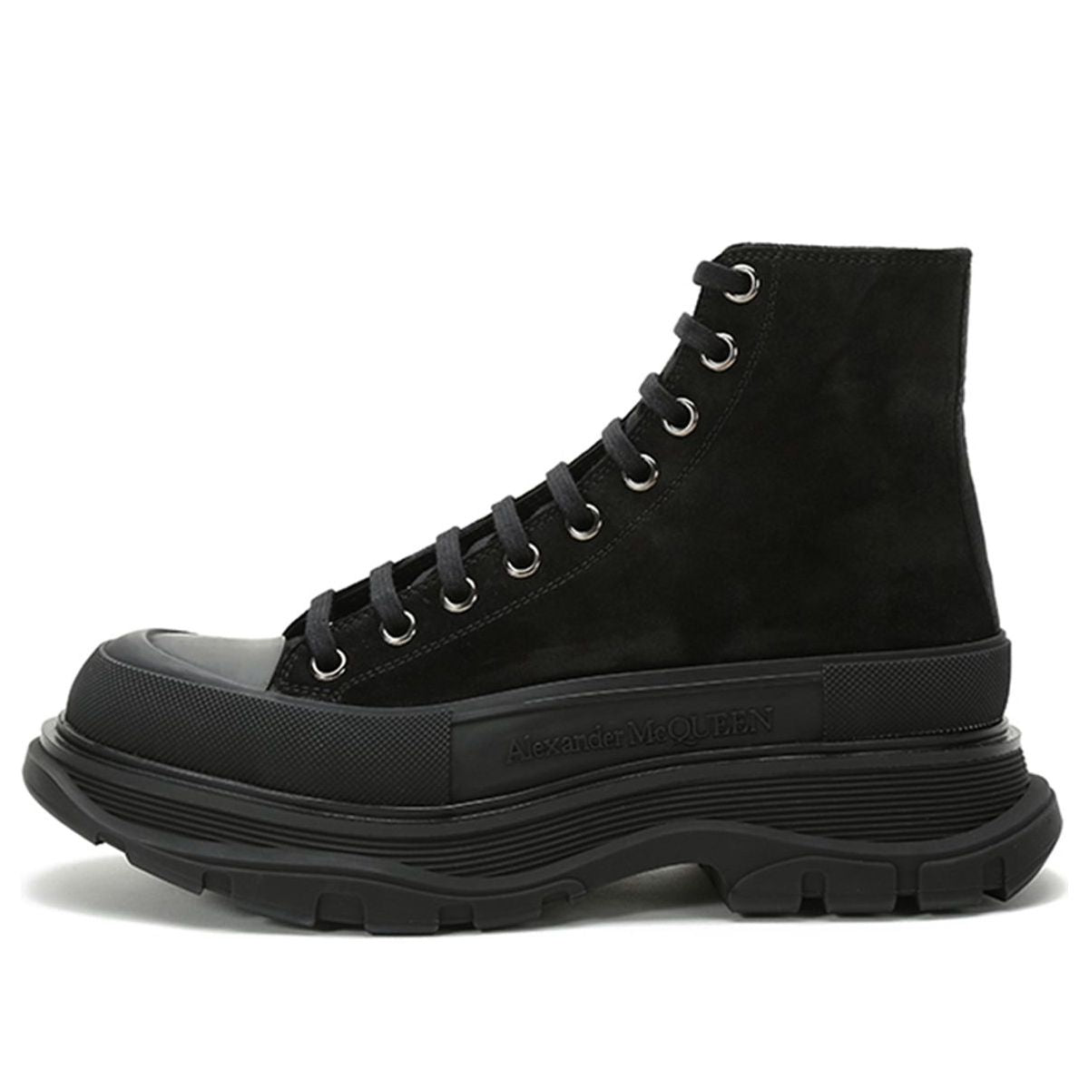 Alexander McQueen Tread Slick Boot 'Triple Black' 627206WHBGU1081