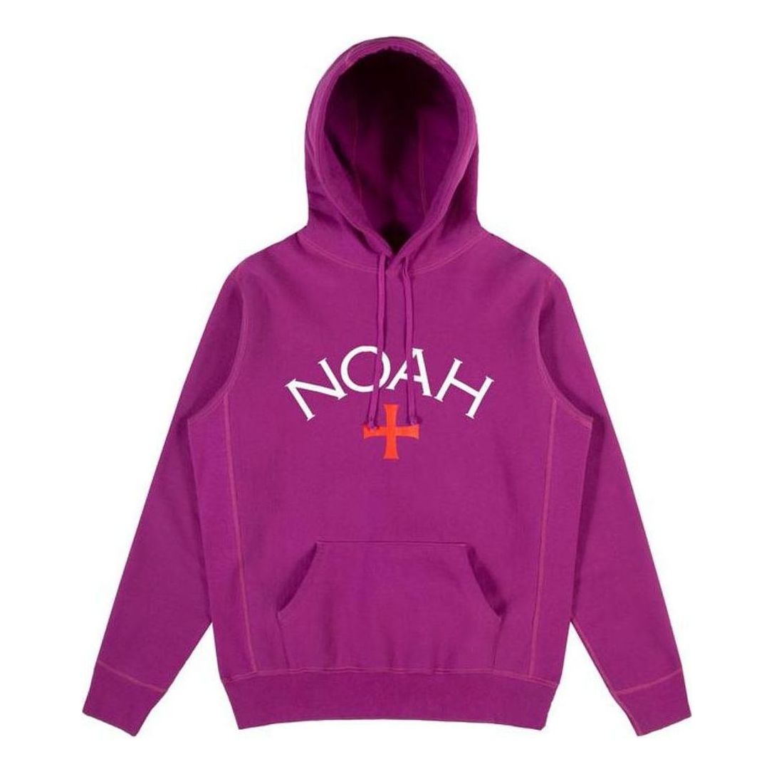 NOAH Core Logo Hoodie 'Magenta' NOAH-SS18-007