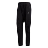 adidas Sports Running Training Breathable Casual Long Pants Black FJ0189