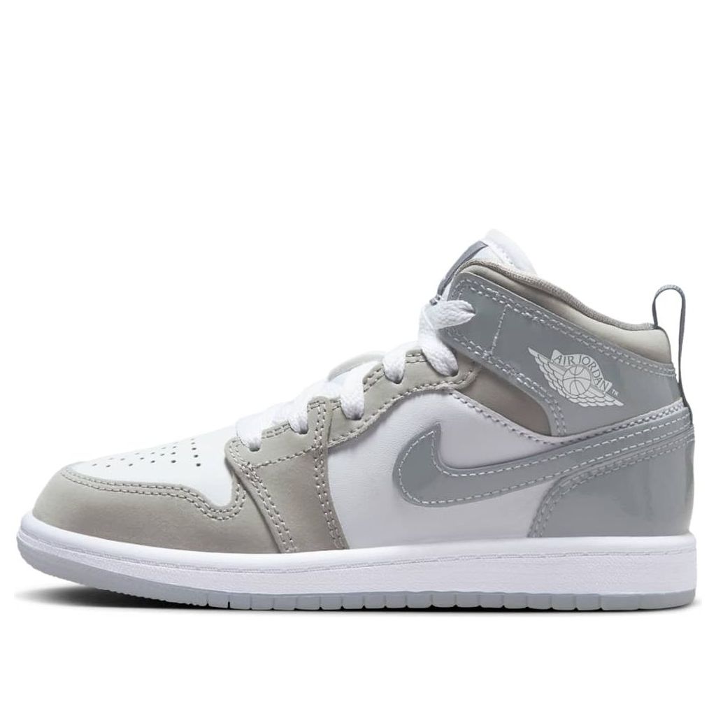 (PS) Air Jordan 1 Mid SE 'White Medium Grey Cool Grey' HF3194-100
