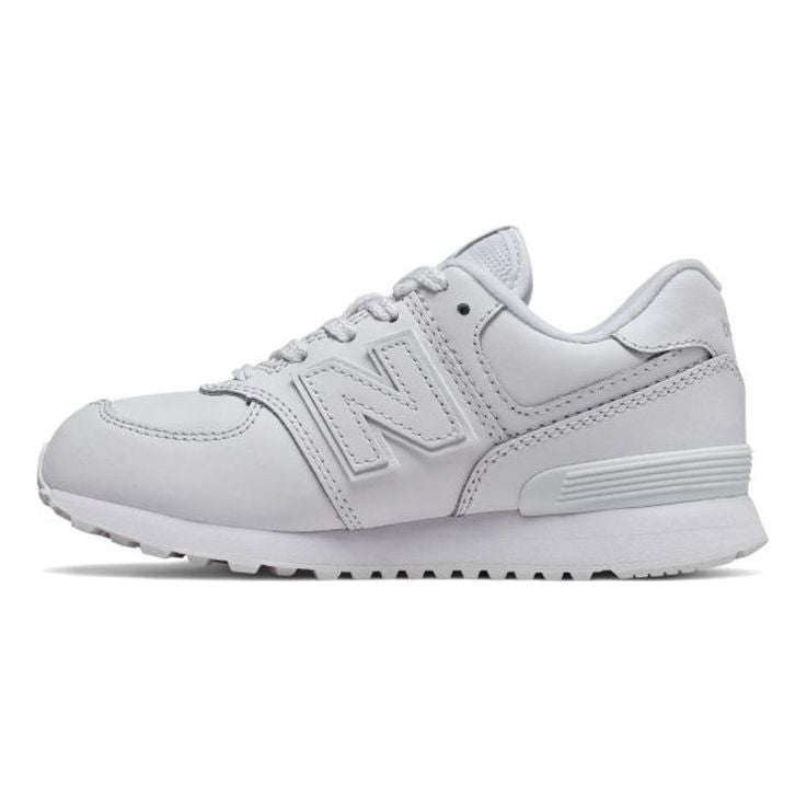 (GS) New Balance 574 'Pure White' GC574ERM