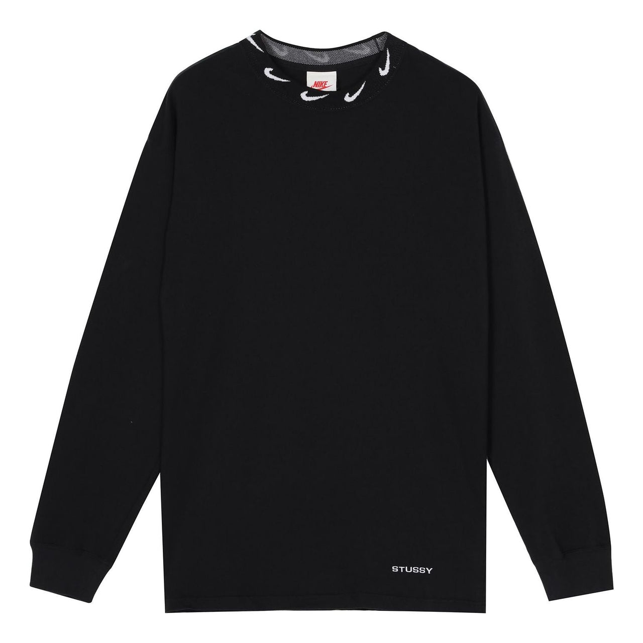 Nike x Stussy NRG BR Long-Sleeve Knit Top 'Black' CT4314-010