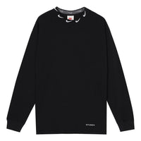 Nike x Stussy NRG BR Long-Sleeve Knit Top 'Black' CT4314-010