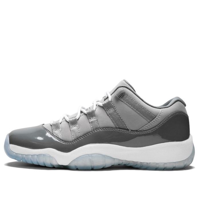 (GS) Air Jordan 11 Retro Low 'Cool Grey' 528896-003