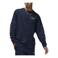 Air Jordan Long-Sleeve Tee x Union 'College Navy' DV7342-419