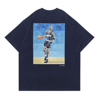 Grocery Penny Tee By Adam Lister GRO-PENNY-NAVY