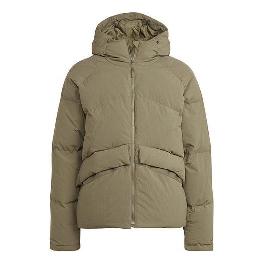 adidas Big Baffle Jacket 'Olive Green' IK3153
