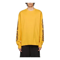 Drew House Cartoon Font Long Sleeve T-shirt 'Yellow' DR-SS22-661