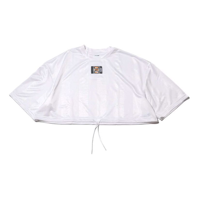 (WMNS) PUMA Athleisure Casual Sports Short Sleeve high waist Loose White 579523-02